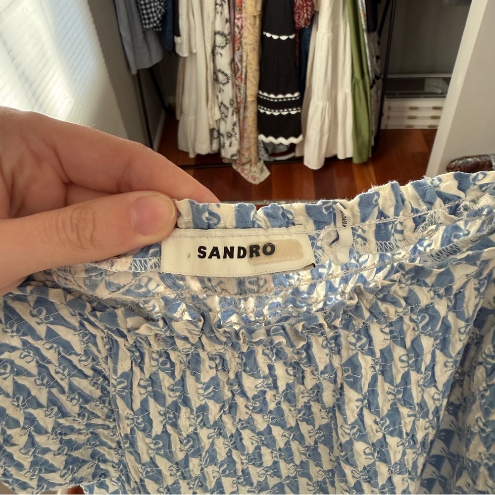 Sandro Tropea Tiered Dress - Picture 7 of 8